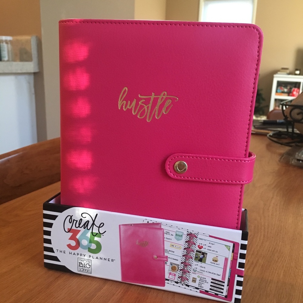 “Hustle” Cover for Happy Planner Mini